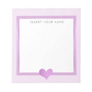 Personalisierter Notepad 5.5" x 6" Notizblock