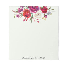 Personalisierter Notepad IHR TEXTgeschenk für Oma Notizblock