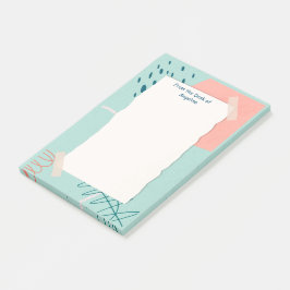  Personalisierter Notepad Post Post-it Klebezettel