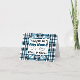 personalisierter, nüchterner Geburtstag eines beli Karte