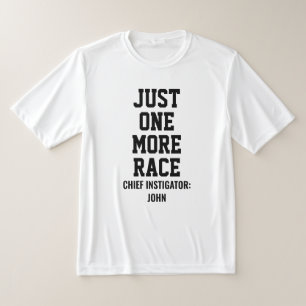 Personalisierter Nur noch ein Rennen Hauptanstifte T-Shirt