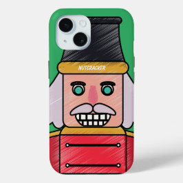Personalisierter Nussknacker-Cartoon Case-Mate iPhone Hülle