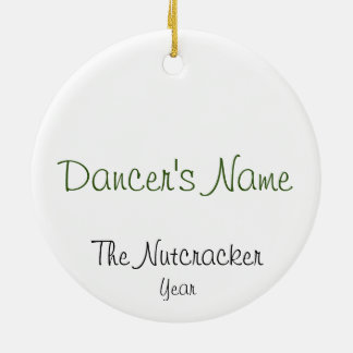 Personalisierter Nussknacker Clara Erinnerungsstüc Keramik Ornament