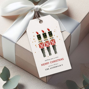 Personalisierter Nussknacker Weihnachten Geschenkanhänger