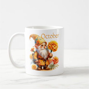 Personalisierter Oktober Geburtshaus Month Garden Kaffeetasse