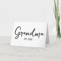 Personalisierter Oma-Gründungstag der Großeltern