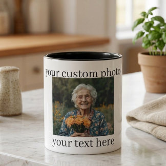 Personalisierter Oma-Mug, individuelles Fotogesche Tasse