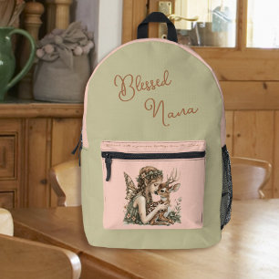 Personalisierter Oma-Nana-Windeltaschen-Rucksack Bedruckter Rucksack