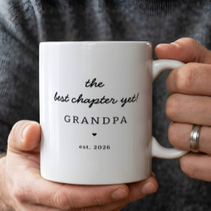 Personalisierter Opa-Becher Bestes Kapitel bisher Kaffeetasse
