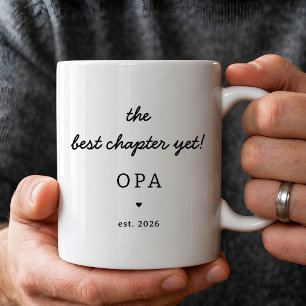 Personalisierter Opa-Becher Neues Opa-Geschenk Kaffeetasse