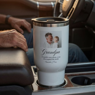 Personalisierter Opa   Individuelles Geschenk für  Reisebecher