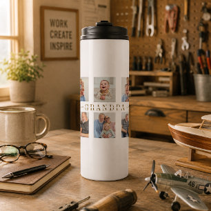 Personalisierter Opa-Thermalbecher Thermosbecher