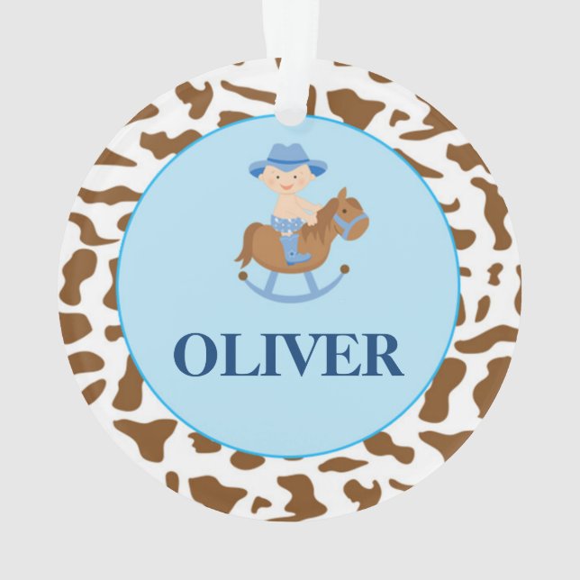 Personalisierter Ornament (Rückseite)