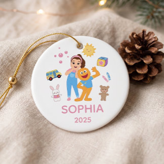 Personalisierter Ornamente für Kleinkinder, Fräule