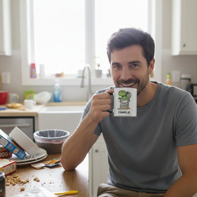 Personalisierter Oscar der Grouch Scram-Tasse Tasse (Von Creator hochgeladen)