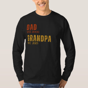 Personalisierter Osten. Jahr Vater Opa Retro Custo T-Shirt