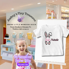Personalisierter Osterbaby-T - Shirt