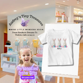 Personalisierter Osterbaby-T - Shirt