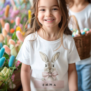 Personalisierter Osterhase   Benutzerdefinierter N Baby T-shirt