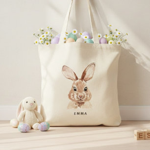Personalisierter Osterhase mit Namen Tragetasche