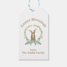 Personalisierter Ostersegler Wasserfarbenkaninchen