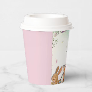 Personalisierter Ostersonntags-Brunch-Papierbecher Pappbecher