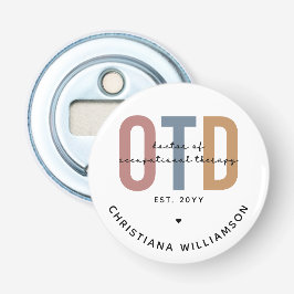 Personalisierter OTD Doktor der Arbeitstherapie Flaschenöffner