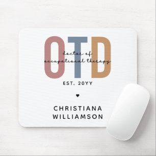 Personalisierter OTD Doktor der Arbeitstherapie Mousepad
