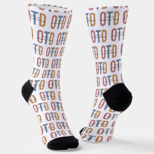 Personalisierter OTD Doktor der Arbeitstherapie Socken
