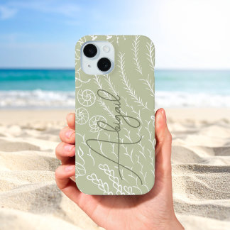 Personalisierter Ozean Korallenriff Strand Case-Mate iPhone Hülle