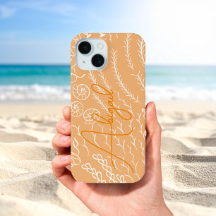 Personalisierter Ozean Korallenriff Strand Case-Mate iPhone Hülle
