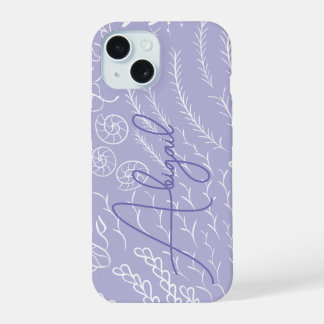 Personalisierter Ozean Korallenriff Strand iPhone 15 Hülle