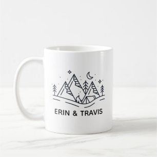 Personalisierter Paarbecher, Hochzeitsdusche-Gesch Kaffeetasse