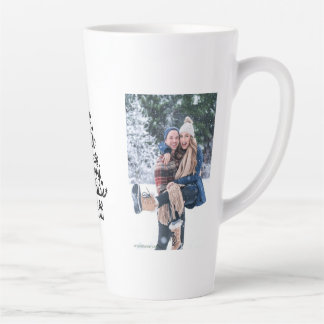 Personalisierter Paarfoto-Weihnachtsbecher Milchtasse