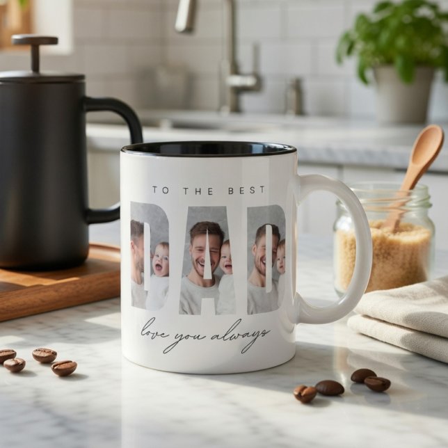 Personalisierter Papa-Foto-Tasse-Geschenk | Bester Tasse (Von Creator hochgeladen)