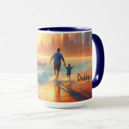 Personalisierter Papa-Kaffeebecher | Immer an dein Tasse
