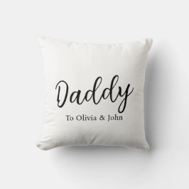 Personalisierter Papa Kissen