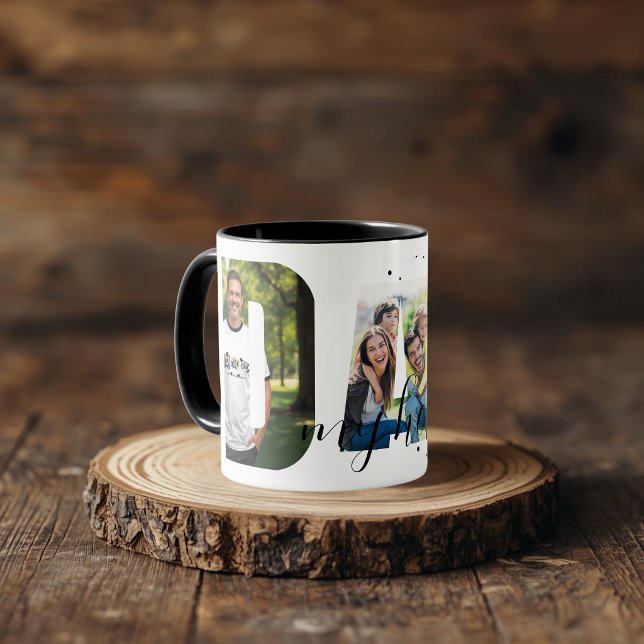 Personalisierter „PAPA mein Held“ Becher Tasse (Von Creator hochgeladen)