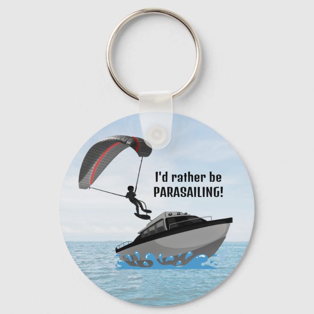 Personalisierter Parasailing Schlüsselanhänger (Vorderseite)