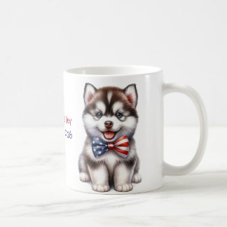 Personalisierter patriotischer amerikanischer Sibe Kaffeetasse