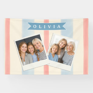 Personalisierter Patriotischer Gedenktag 4. Juli Banner