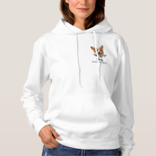 Personalisierter Pembroke Welsh Corgi Hund Hoodie
