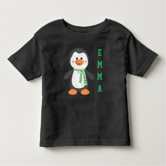 Personalisierter PenguinHoodie Kleinkind T-shirt