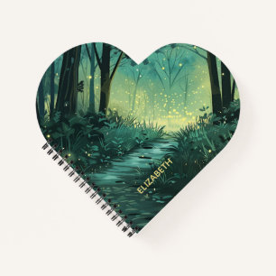 Personalisierter Personalisierter Faillenwald Notizbuch