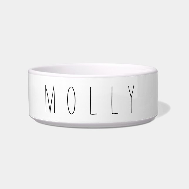 PERSONALISIERTER PET-BOWL NAPF (Vorderseite)