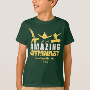 Personalisierter Phantastischer Gymnastikstandort T-Shirt