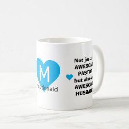 Personalisierter PHANTASTISCHER PASTOR PHANTASTISC Kaffeetasse