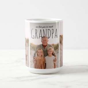 Personalisierter PhotoPop Wir lieben dich so sehr Kaffeetasse