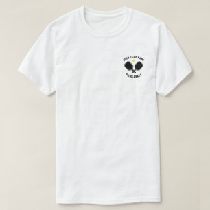 Personalisierter Pickleball Club Light Color T - S T-Shirt