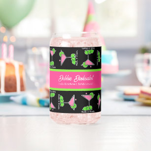Personalisierter Pickleball-Cocktail-Dinks-und-Dri Dosenglas